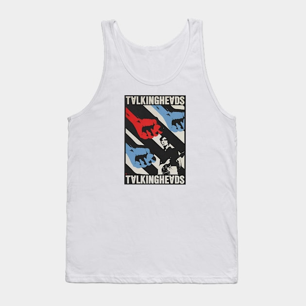 Talkingheads poster art Tank Top by yudix art